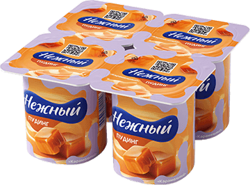 ნეჟნი პუდინგი კარამელის 100გ 2.8%