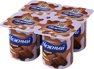ნეჟნი პუდინგი შოკოლადის 100გრ 3%