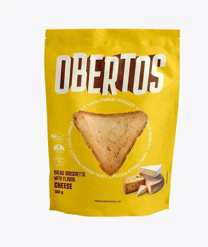 კრუტონები ყველი 100გრ