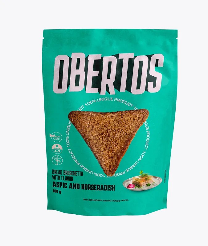 კრუტონები ლაბა პირშუშხით 100გრ