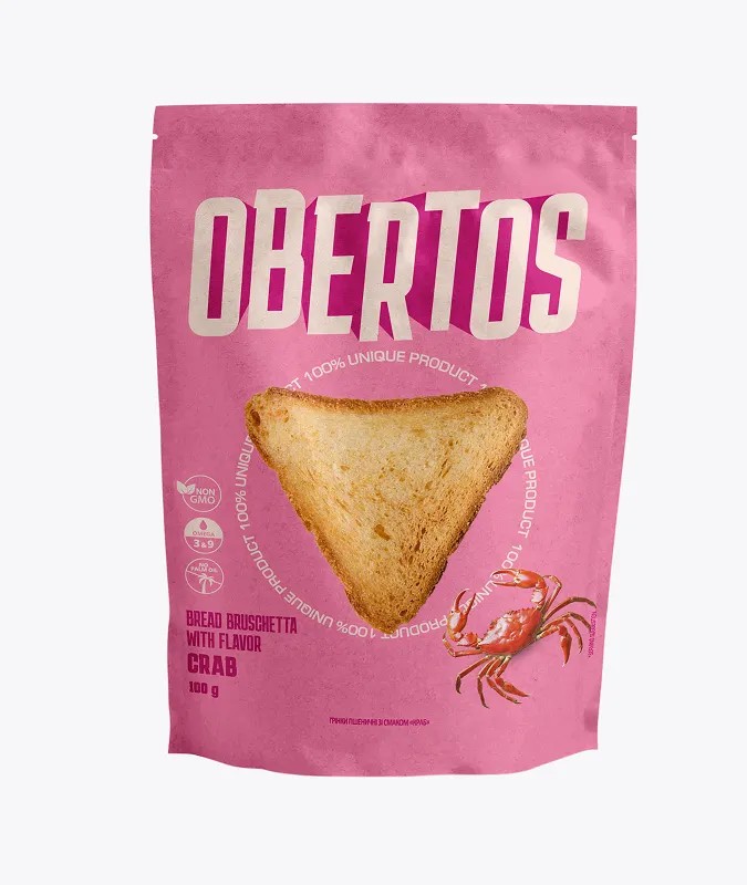 კრუტონები კრაბი 100გრ