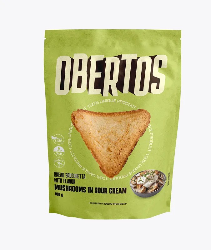 კრუტონები სოკო-არაჟანი 100გრ